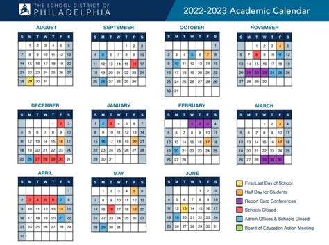 phila school district calendar|philadelphia school schedule 2023.